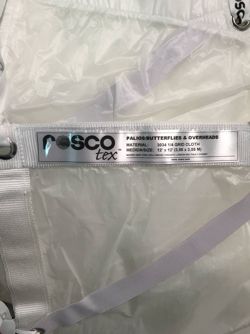 Рассеиватель Rosco BUTTERFLY 3034 1/4 GRID CLOTH 3,55X3,55 M(12'X12')