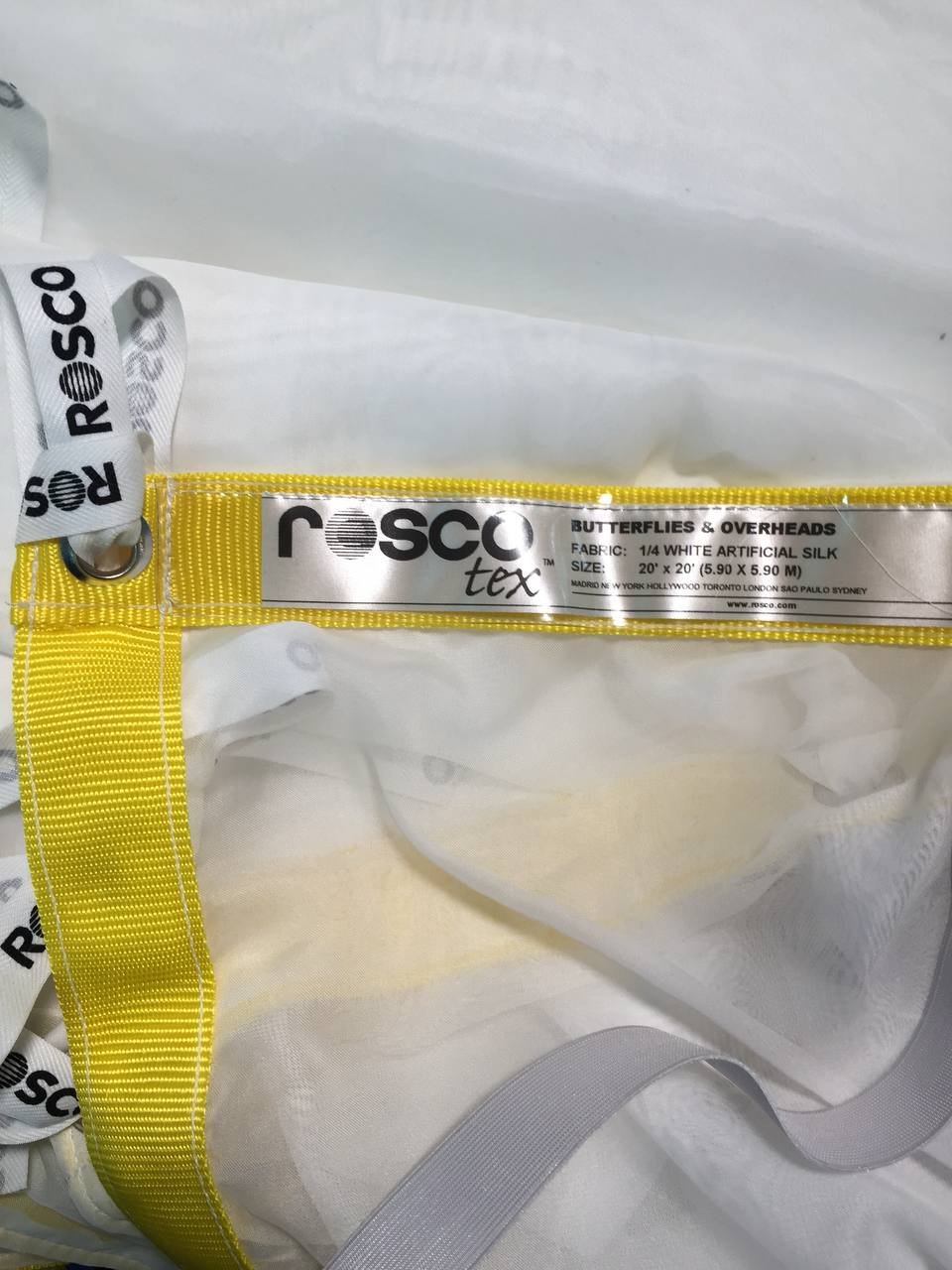 Рассеиватель Rosco 1/4 WHITE ARTIFICIAL SILK 5,90X5,90M (20'X20')