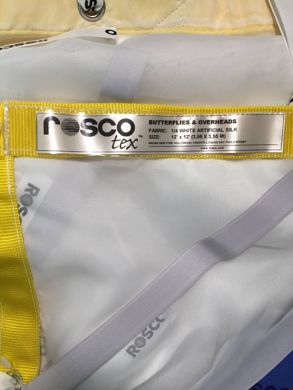 Рассеиватель Rosco 1/4 WHITE ARTIFICIAL SILK 3,55X3,55M (12'X12')