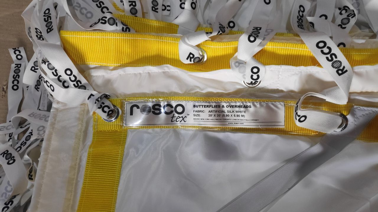 Розсіювач Rosco WHITE ARTIFICIAL SILK 5,90X5,90M (20'X20')