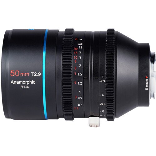 Анаморфный объектив Sirui 50мм T2.9 1.6 x Full-Frame Anamorphic Lens (L-Mount) (FFEK6-L)