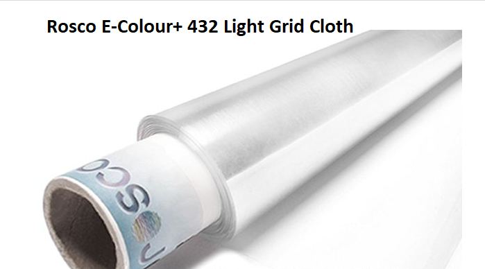 Фільтр Rosco E-Colour+ 432 Light Grid Cloth Roll-1.22x7.62M