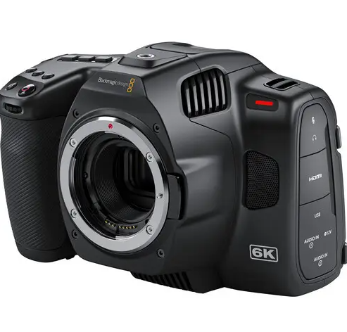Камера Blackmagic Design Pocket Cinema Camera 6K Pro (Canon EF) (CINECAMPOCHDEF06P)