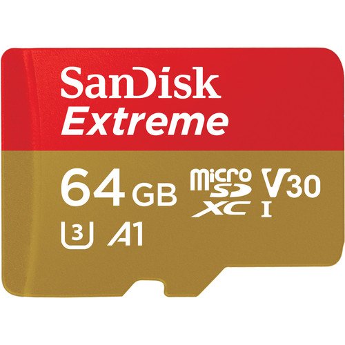 Карта пам'яті SanDisk 64GB Extreme UHS-I microSDXC з SD Adapter