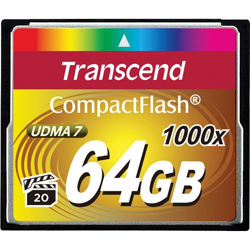 Карта пам'яті Transcend Compact Flash Ultimate 1066x 64 GB 160 Vb/s