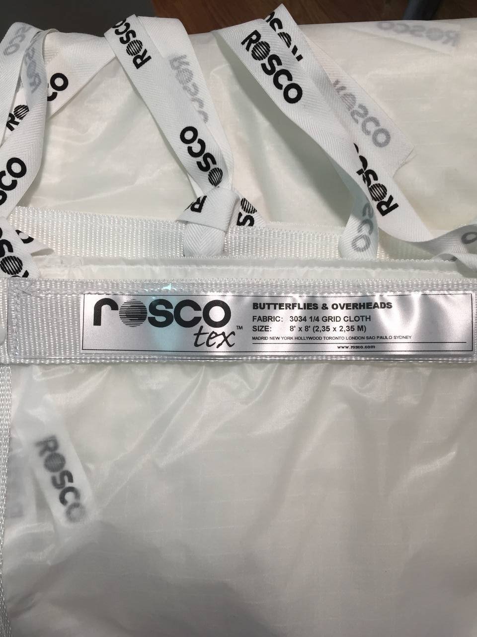 Рассеиватель Rosco BUTTERFLY 3034 1/4 GRID CLOTH 2,35X2,35 M(8'X8')