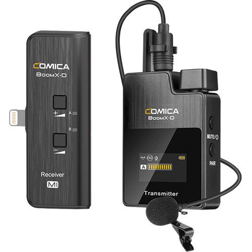 Бездротова мікрофонна система COMICA BoomX-D MI1 (Lightning )