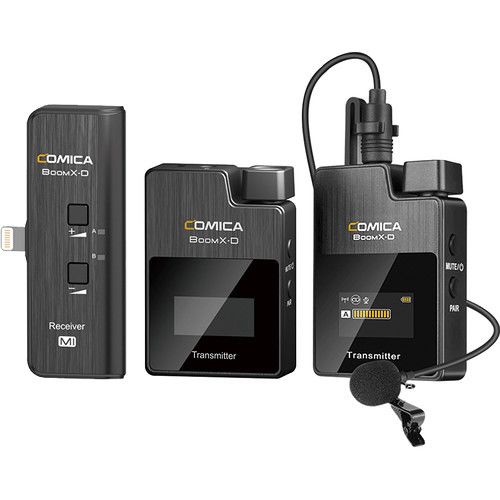 Бездротова мікрофонна система COMICA Boomx-D MI2 (Lightning)