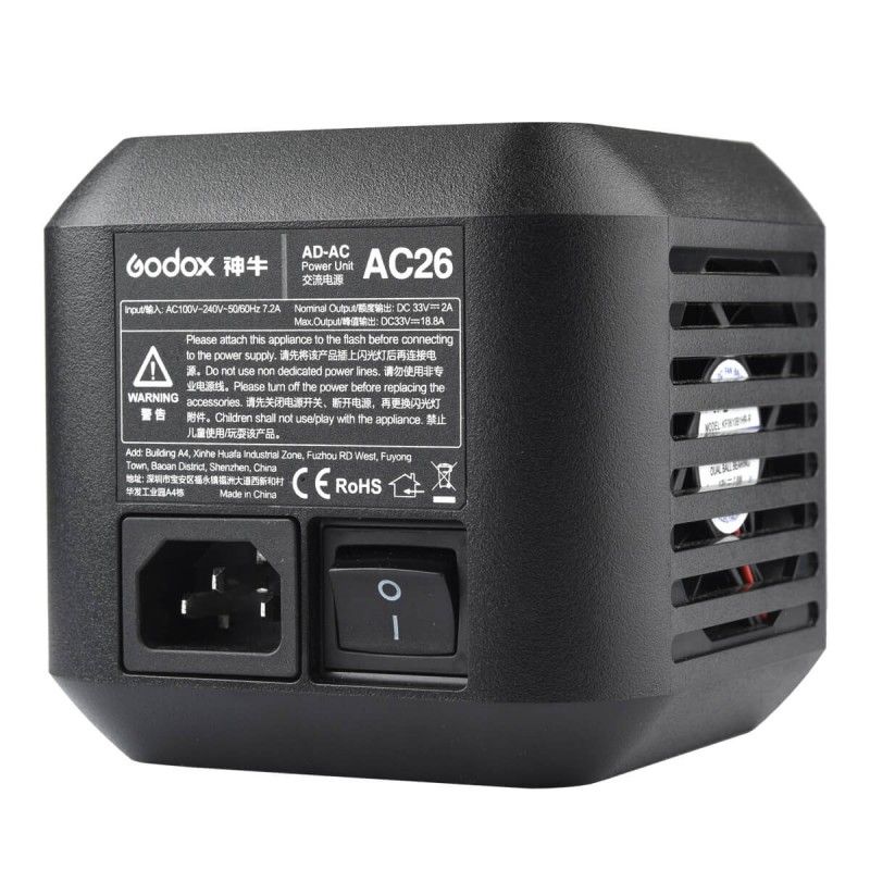 Адаптер Godox AC-26 для AD600Pro