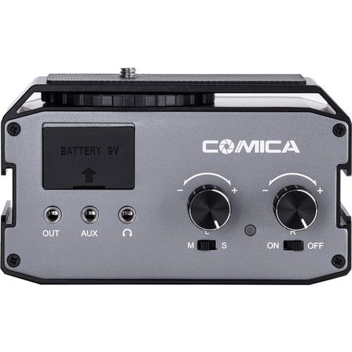 Двоканальний мікшерний пульт Comica Audio CVM-AX3 для DSLR