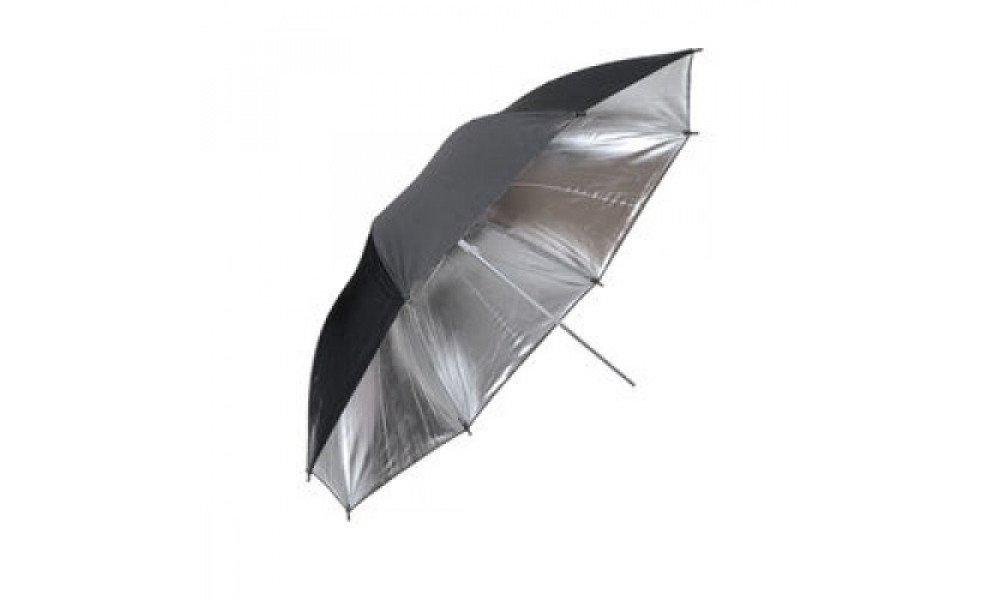 Студийный зонтик Godox серебряный (110см)