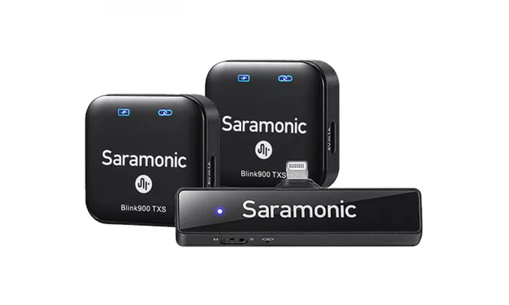 Радіосистема Saramonic Blink900 S4, для 2 осіб, Lightining