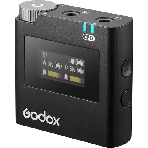 Мікрофонна система Godox Virso M1 для камер і смартфонів (2.4 GHz)