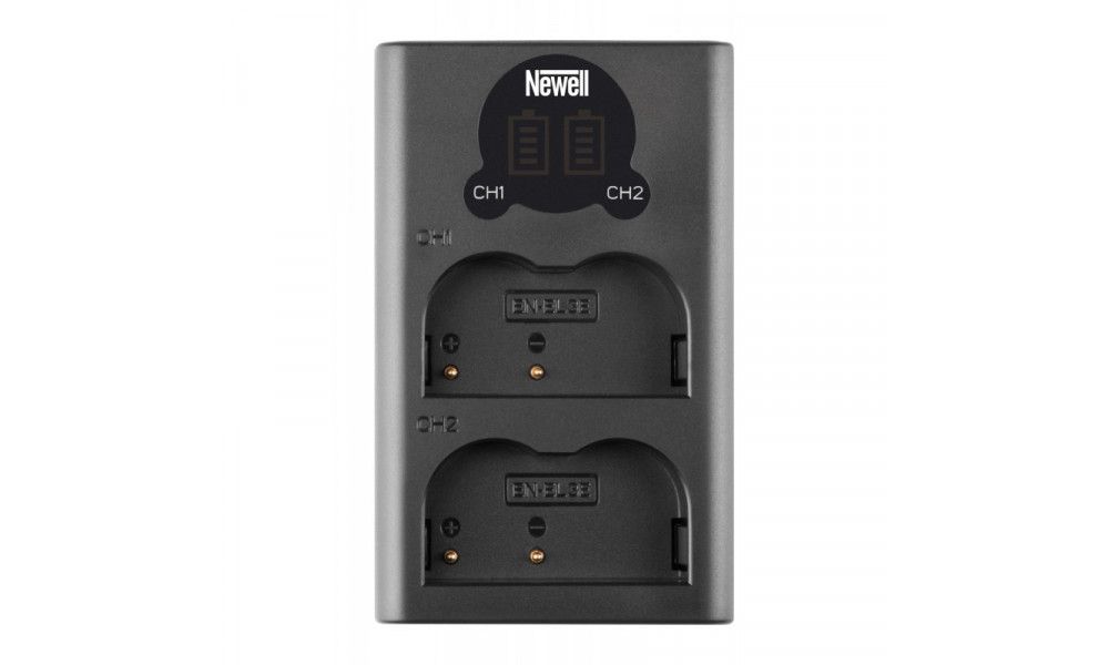 Подвійний зарядний пристрій Newell LCD-USB-C charger for EN-EL3e (NL2119)