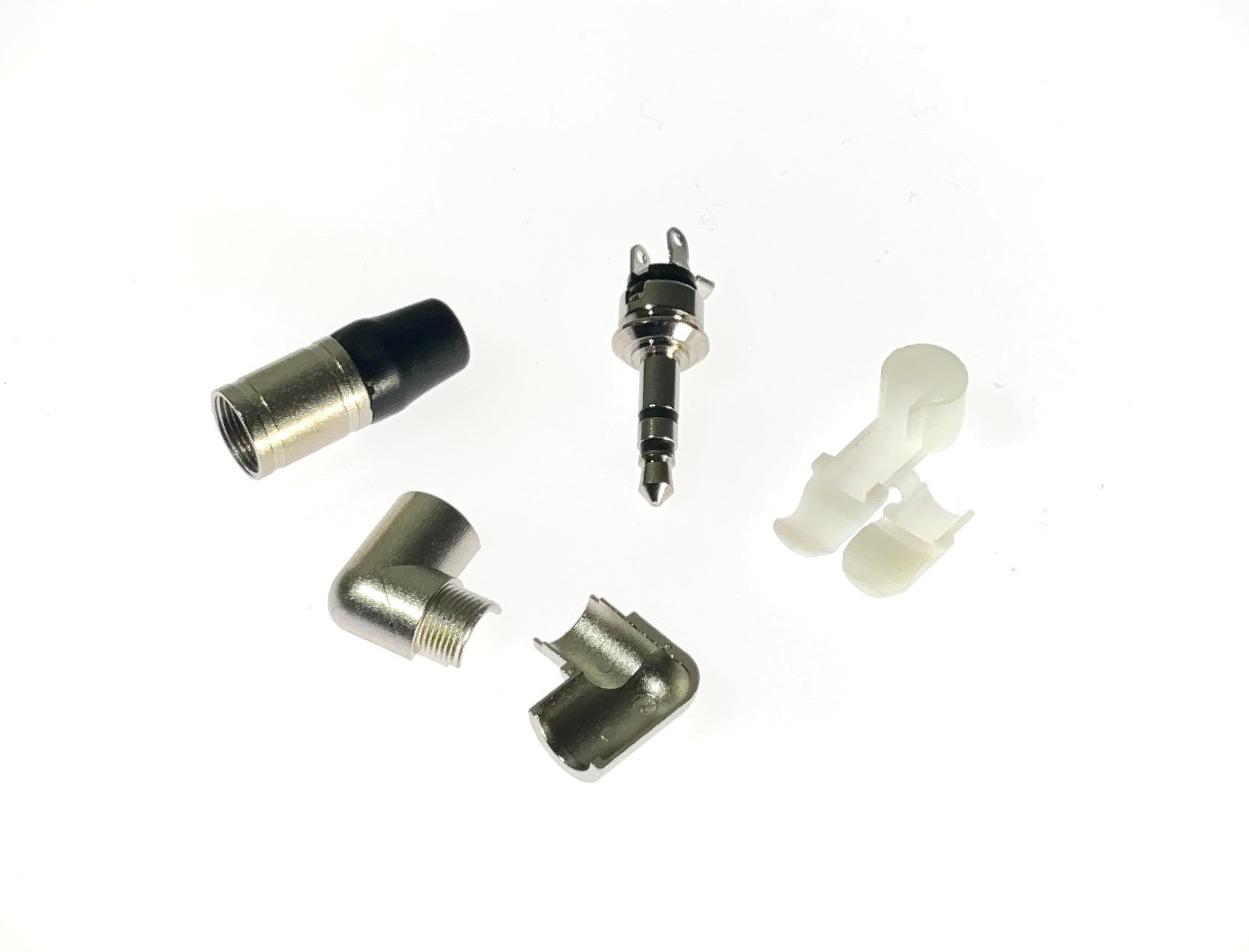 Роз'єм Neutrik 3.5 mm Right-Angle Stereo Plug (Nickel)