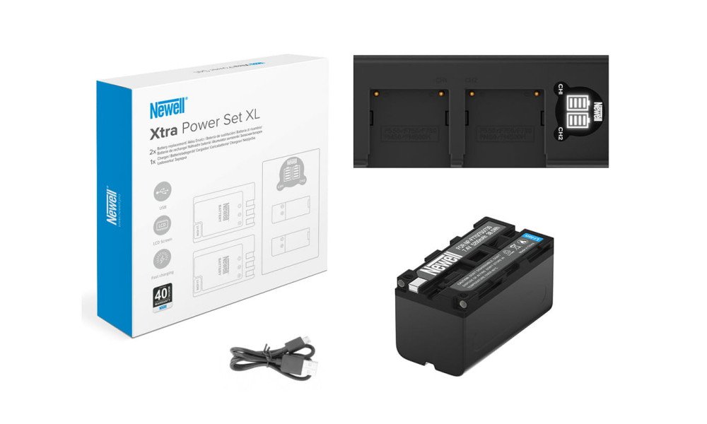 Комплект Newell Xtra Power Set of DL-USB-C Charger and 1 Rechargeable Battery (NL3029)
