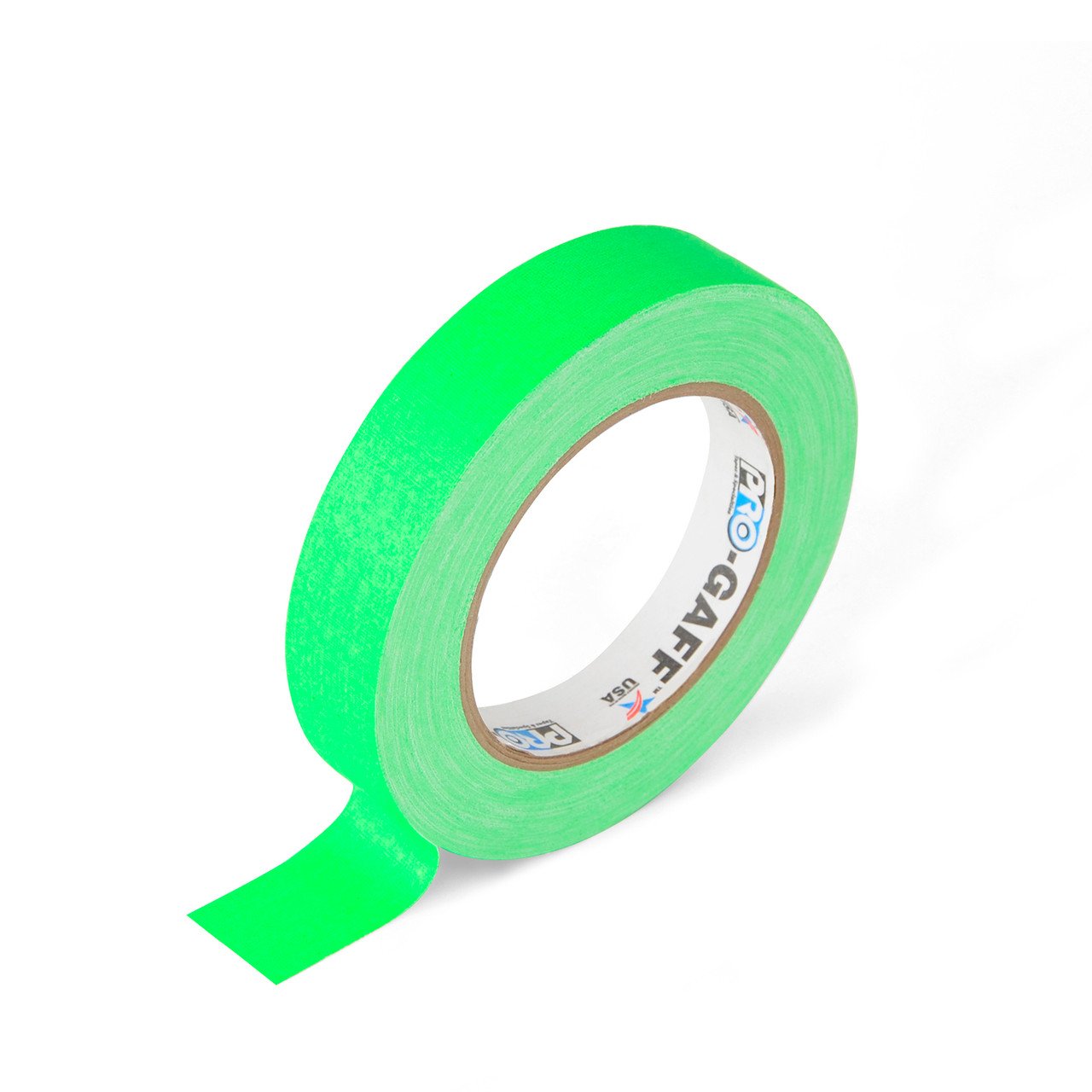 Флуоресцентна клейка стрічка Le Mark PRO-GAFFER™ TAPE FLUORESCENT 24MM X 25YDS Green (PROGAFF24NGN)