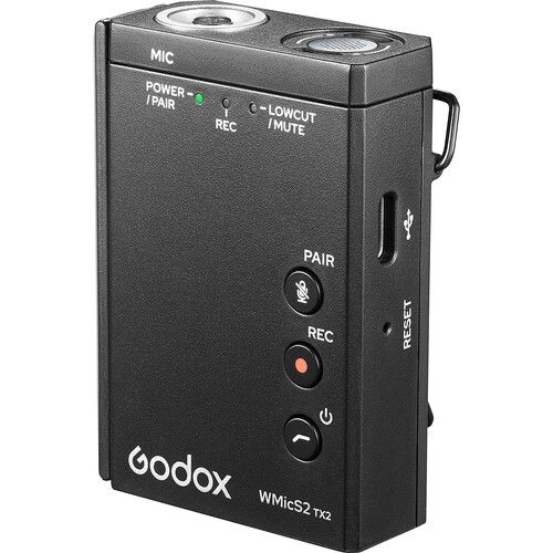 Бездротова мікрофонна система Godox WMicS2 (WMICS2 KIT 2)