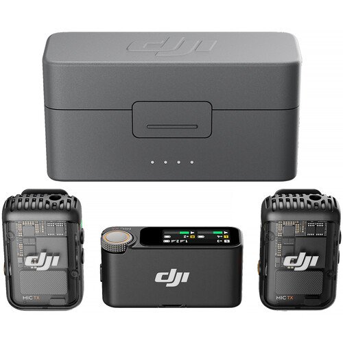 Мікрофонна система DJI Mic 2 2-Person Compact Digital Wireless Microphone System/Recorder for Camera