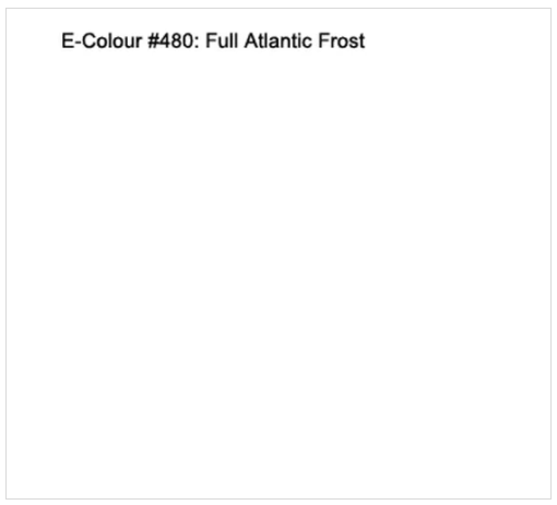 Фильтр Rosco EdgeMark E-480-Full Atlantic Frost-1.22x7.62M (64804)
