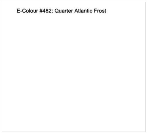 Фильтр Rosco EdgeMark E-482-1/4 Atlantic Frost-1.22x7.62M (64824)