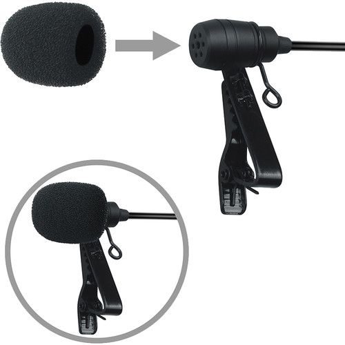 Петличный микрофон с двумя головками COMICA CVM-D02 (R6.0м)/(B6.0м)