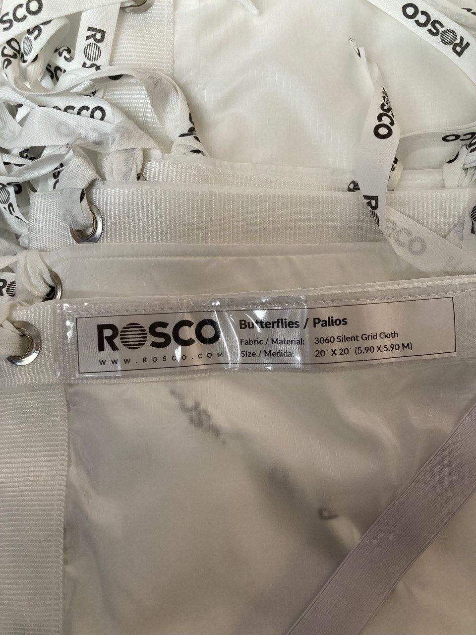 Рассеиватель-отражатель Rosco BUTTERFLY 3060 SILENT GRID CLOTH 5,90X5,90M-20'X20'