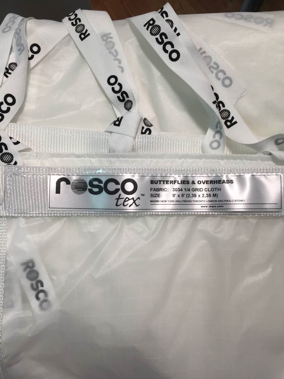 Рассеиватель Rosco BUTTERFLY 3034 1/4 GRID CLOTH 2,35X2,35 M(8'X8')