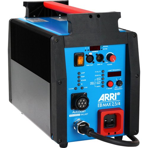 ARRI EB MAX 2.5/4, 2500/4000 W High Speed Electronic Ballast with AFL, CCL, DMX, and AutoScan
