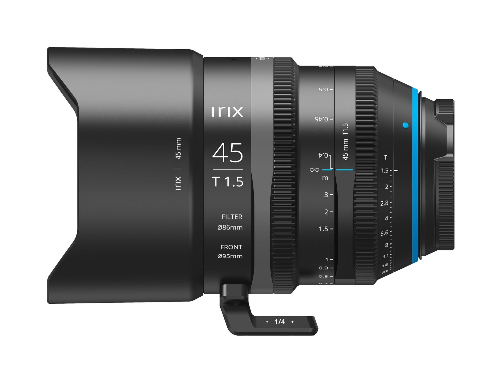 Обʼєктив IRIX 45mm T1.5 Cine Lens (PL, Feet)