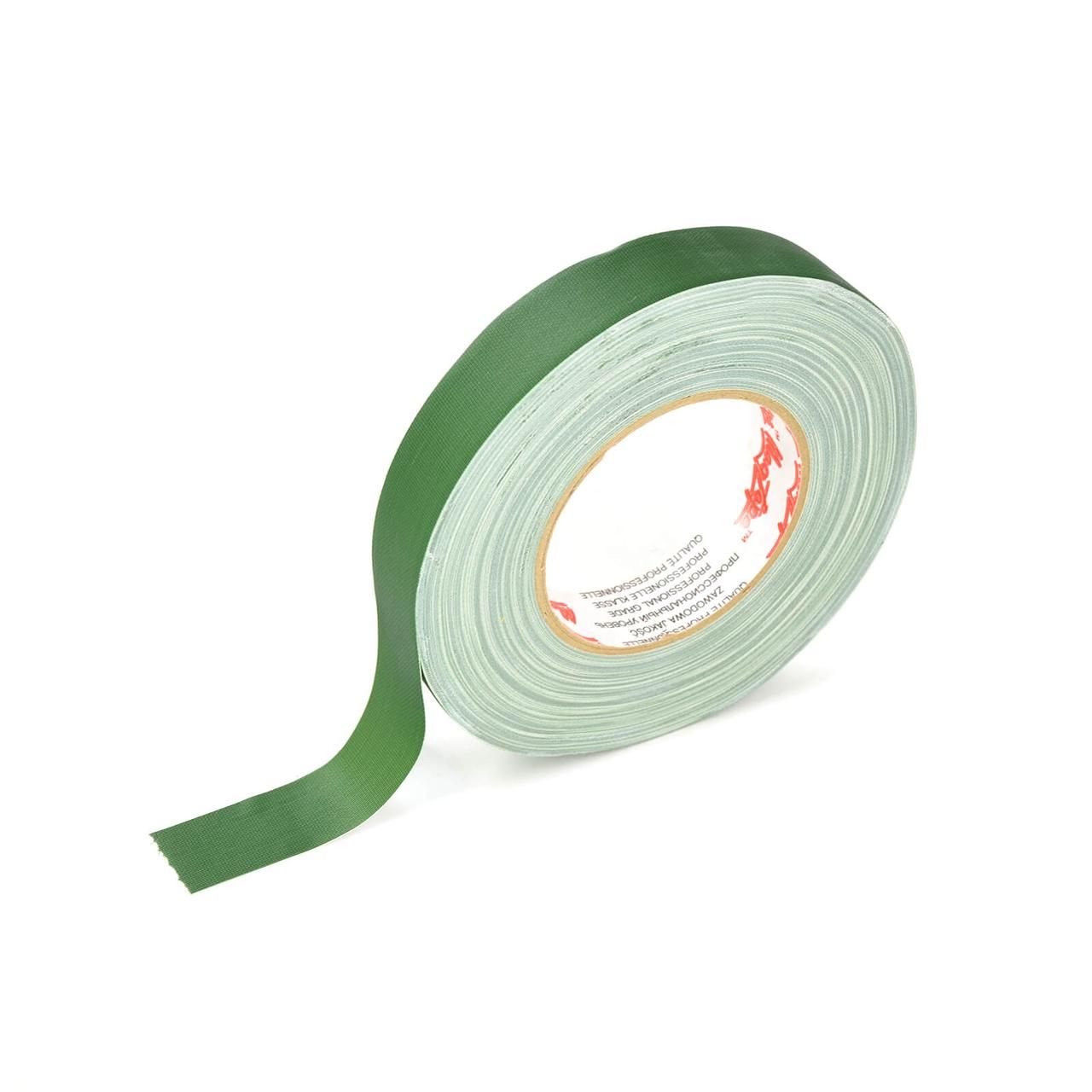Матовая клейкая лента Le Mark MAGTAPE™ MATT Tape Cloth LM 500 25mm X 50m Green (CT50025G)