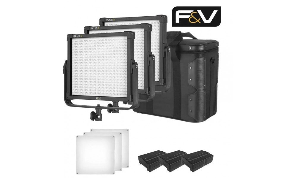 LED-панель F&V K4000 Power Daylight 3 Light Kit/EU