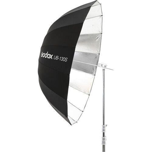 Зонтик параболический Godox UB-130S серебряный 51.1"/130 см