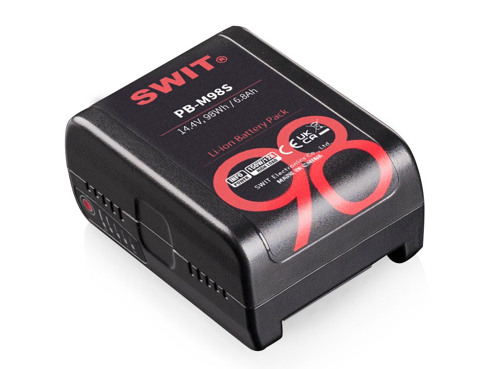 Акумулятор SWIT PB-M98S 14.4V 98Wh Pocket Battery with D-Tap and USB Output (V-Mount)
