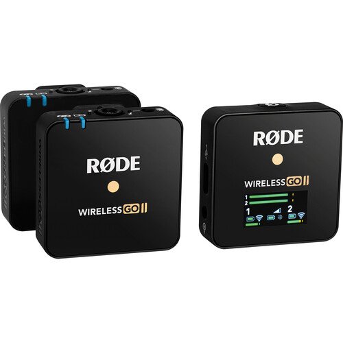 Компактна цифрова бездротова мікрофонна система/рекордер Rode Wireless GO II на 2 особи