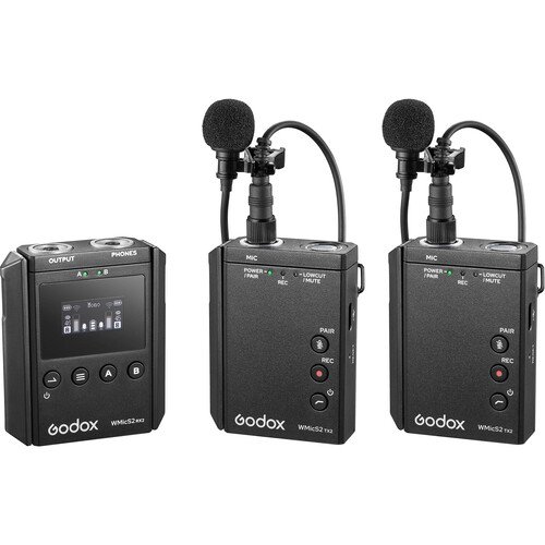 Бездротова мікрофонна система Godox WMicS2 (WMICS2 KIT 2)