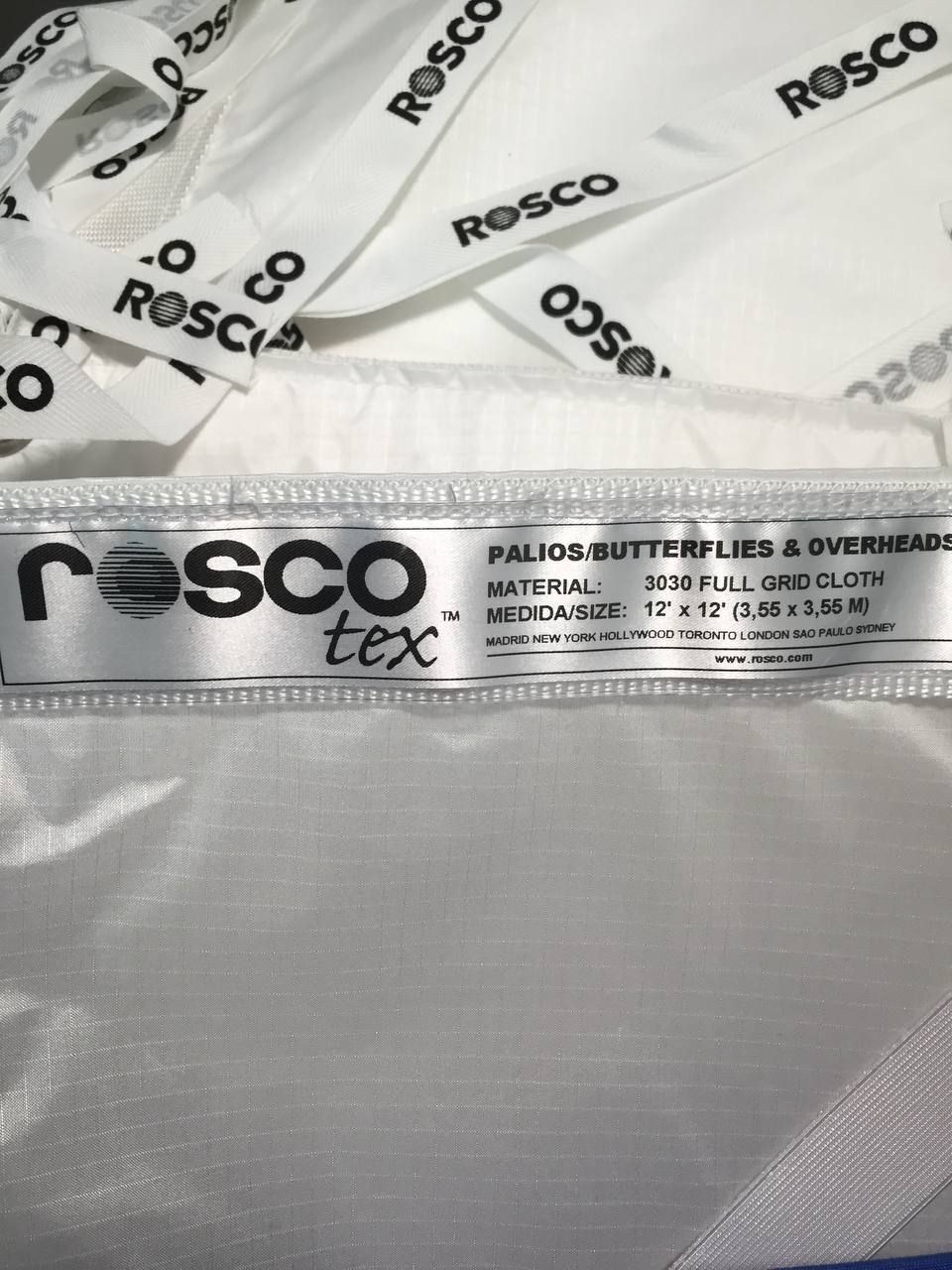Рассеиватель Rosco BUTTERFLY 3030 GRID CLOTH Full 3,55X3,55 M.(12'X12')